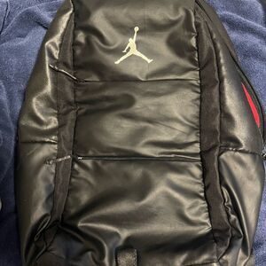 Jordan Black and Red Backpack
